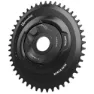 Rotor Inspider Aero Crown Bcd 110x4 Krankbeskyttere, Black, One Size