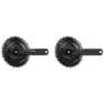 Rotor Inspider Aero Crown Bcd 110x4 Krankbeskyttere, Black, One Size