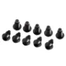 Rotor Lufte Bremser Girspak Felgbolt 10 Enheter, Black, One Size