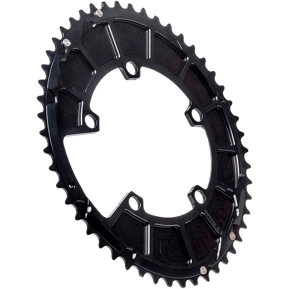 Rotor Outer Aero 5b 110 Bcd Ovalt Drev, Black, 55t