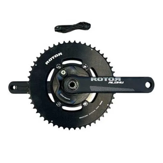 Rotor Pm Aldhu24 A Kranksett, Black, 172.5mm, 52-36t