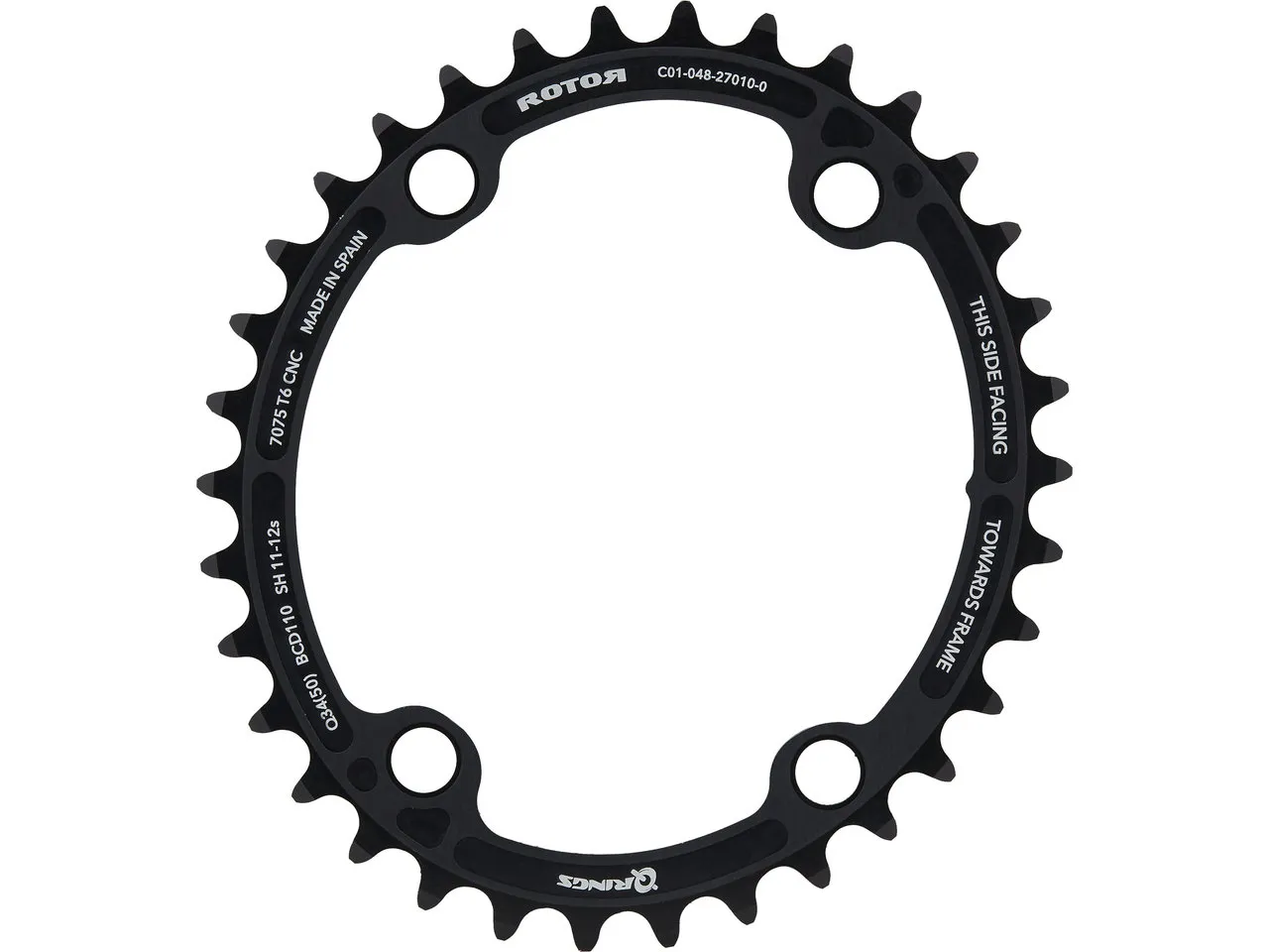 Rotor Q Ring 39 tanns BDC 110mm