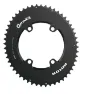 Rotor Q Ring Aero Oval Tannhjul 54T, Svart