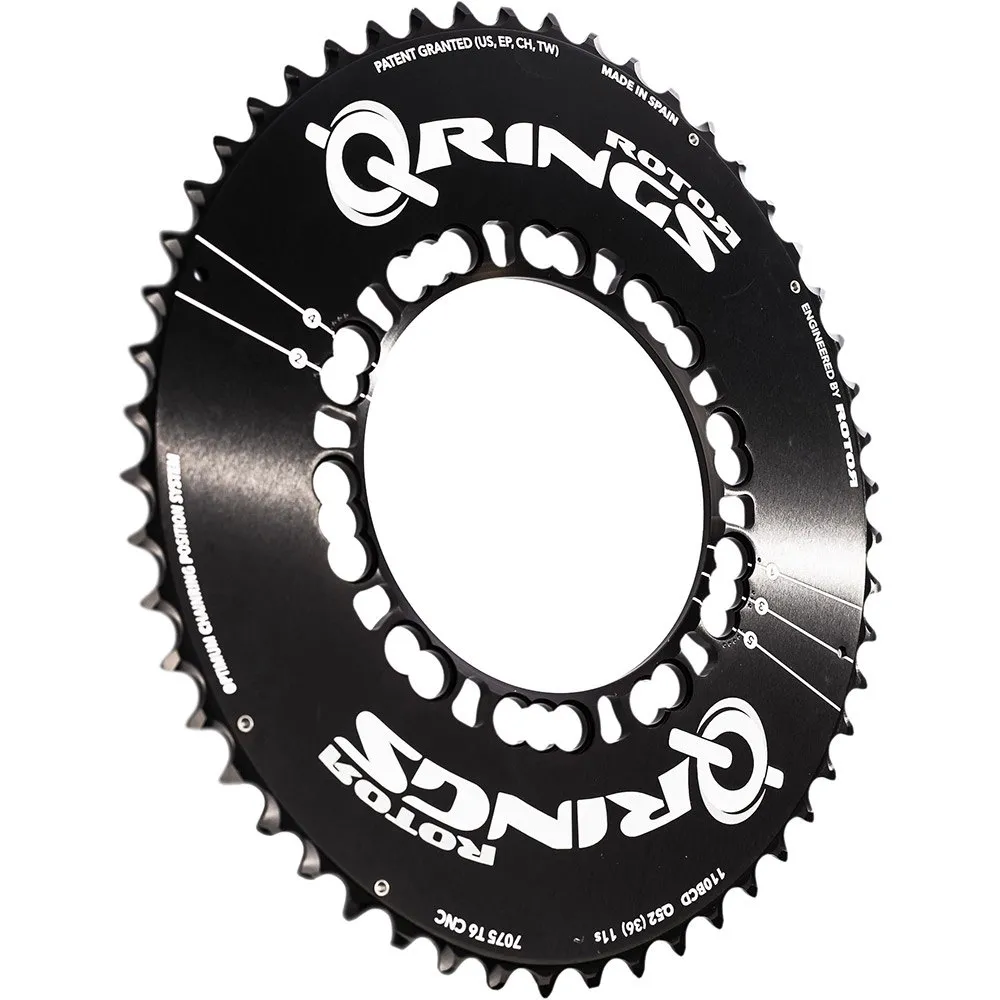 Rotor Q Rings 110 Bcd Outer Aero Kjettingring Rotor Q Rings 110 Bcd Outer Aero Kjettingring