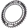 Rotor Q Rings 130 Bcd Outer Aero Kjettingring, Black, 53t