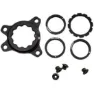 Rotor Qx1 Rex 1.1 Cannondale Edderkopp, Black, 76mm