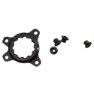 Rotor Qx1 Rex 1.1 Sram Gxp Edderkopp, Black, 76mm