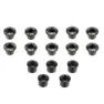Rotor Rd Triple Krankarm Skrue Sett, Black, One Size