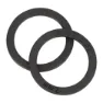 Rotor Road Avstandsstykke 24 Mm, Black, One Size
