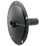 Rotor Track Axle With Spider Aksel, Black, 30 x 144mm
