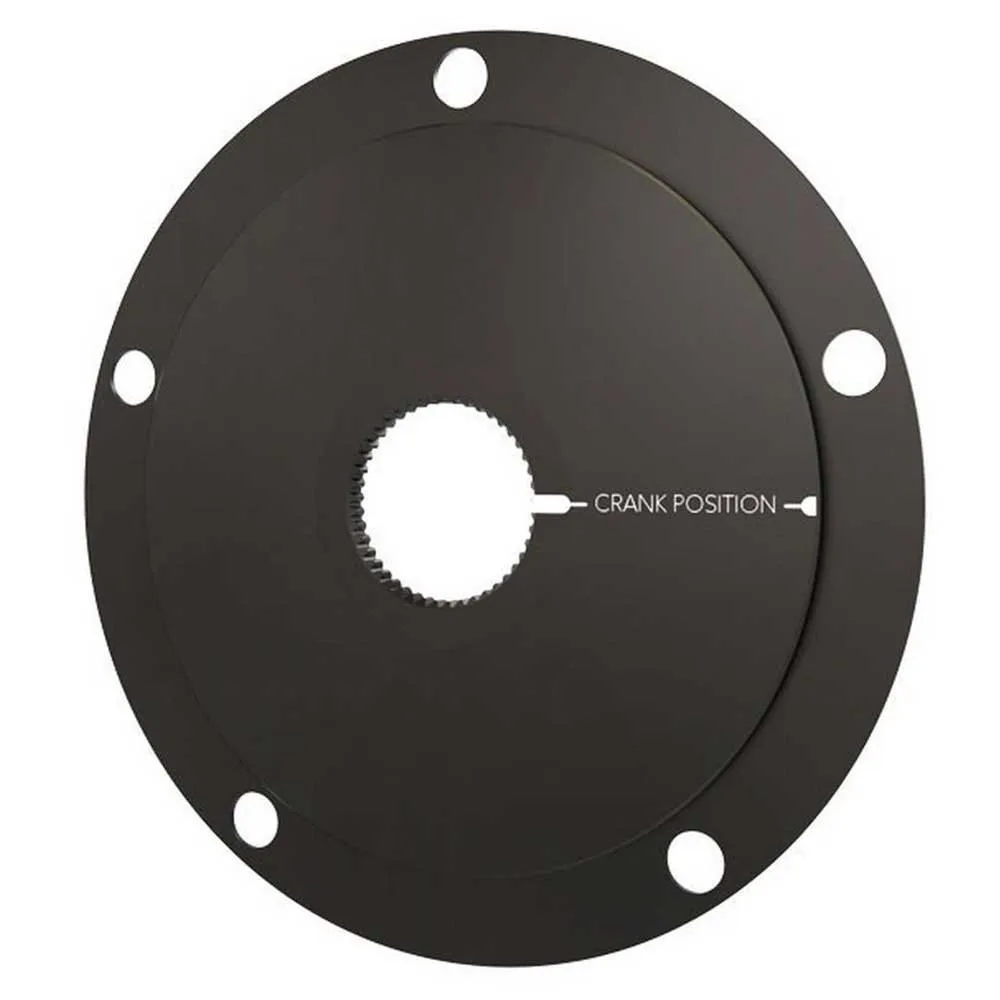 Rotor Track Axle With Spider Aksel, Black, 30 x 144mm Rotor Track Axle With Spider Aksel, Black, 30 x 144mm