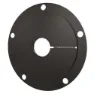 Rotor Track Axle With Spider Aksel, Black, 30 x 144mm