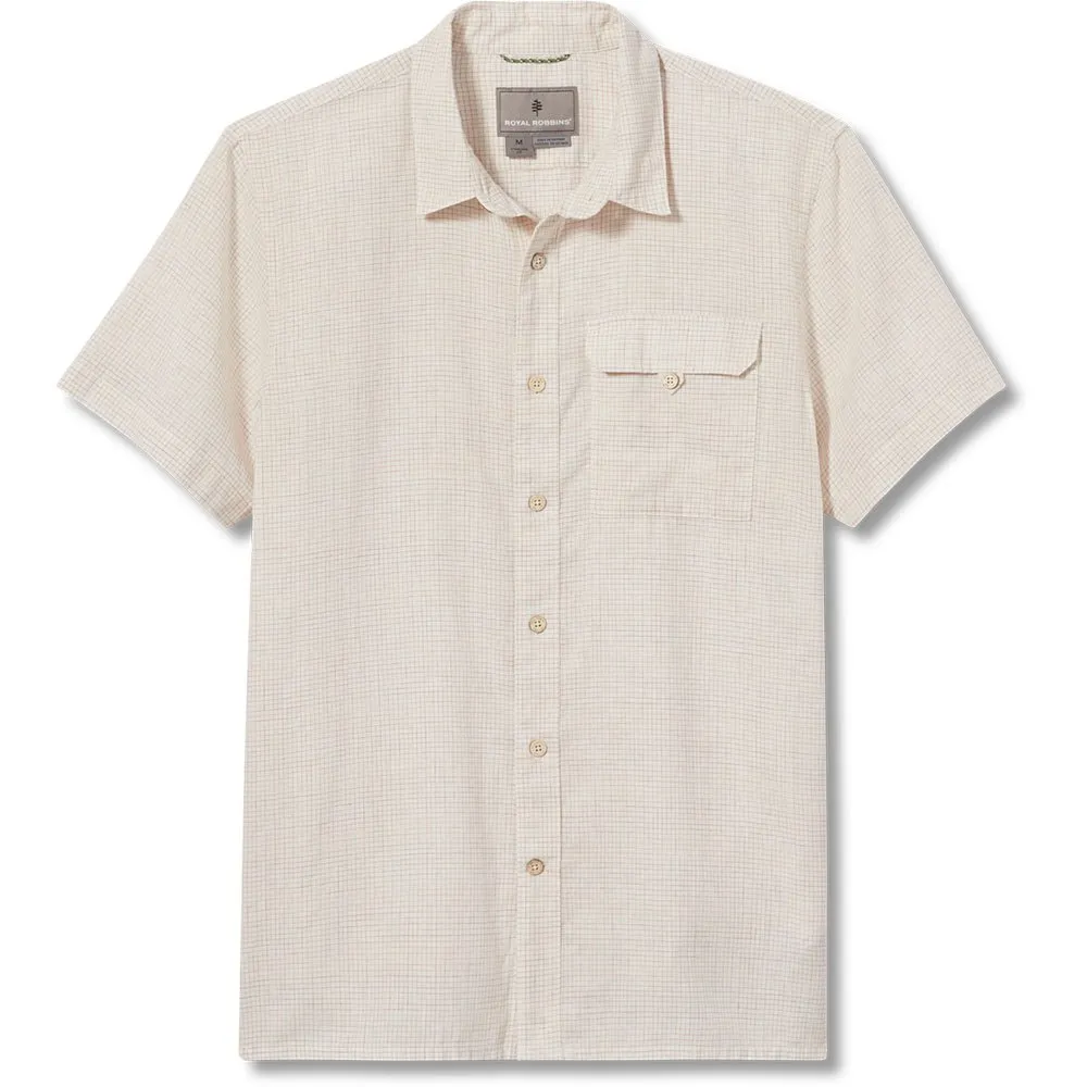 Royal Robbins Hempline Spaced Kortarmet Skjorte