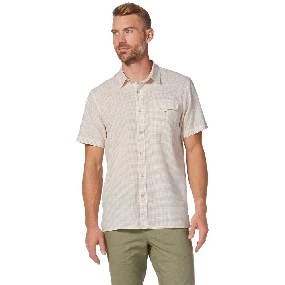Royal Robbins Hempline Spaced Kortarmet Skjorte