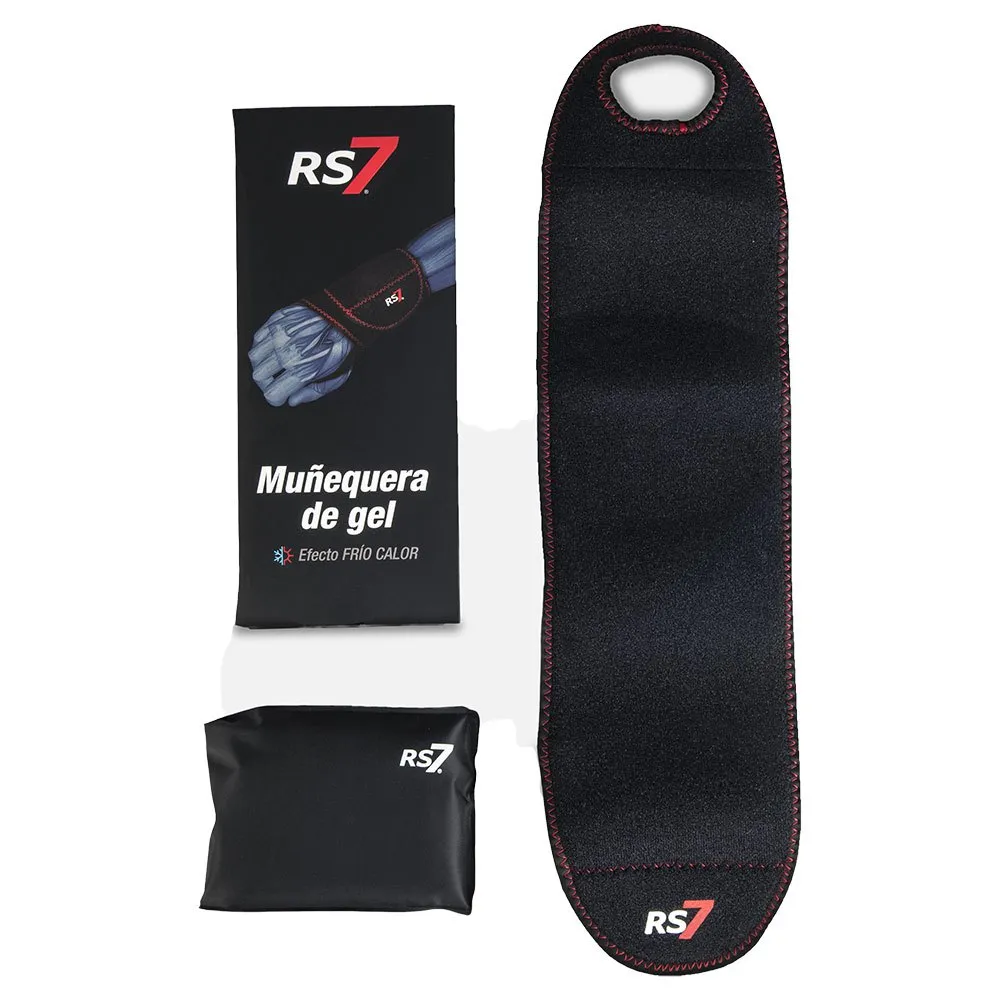 RS7 Neoprene Gel Pack Håndleddsbånd, Black, One Size