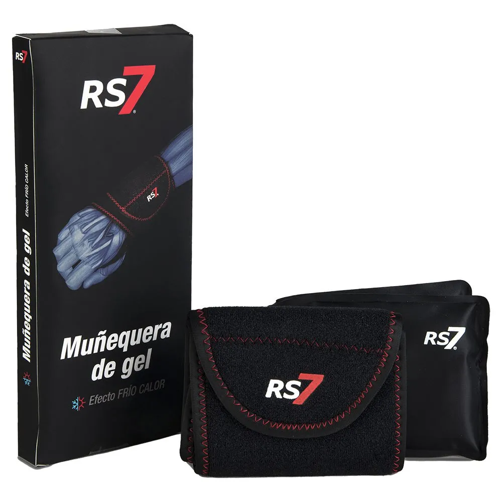 RS7 Neoprene Gel Pack Håndleddsbånd, Black, One Size