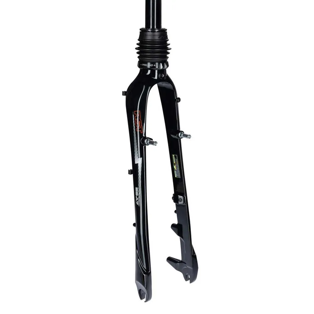 RST Single Shock A 7 T Mtb-gaffel, Black, 28" - 700C, 30mm