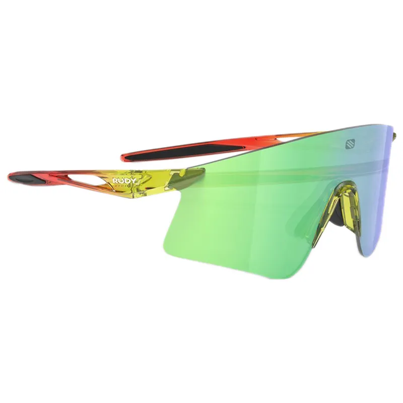 Rudy Project Astral X Spring Ltd Solbriller, Crystal apple / red fluo, Multilaser Green/CAT3