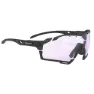 Rudy Project Cutline Impactx® Foto Kromatiske Solbriller, Black matte, Photocromic 2 Laser Purple/CAT2-3