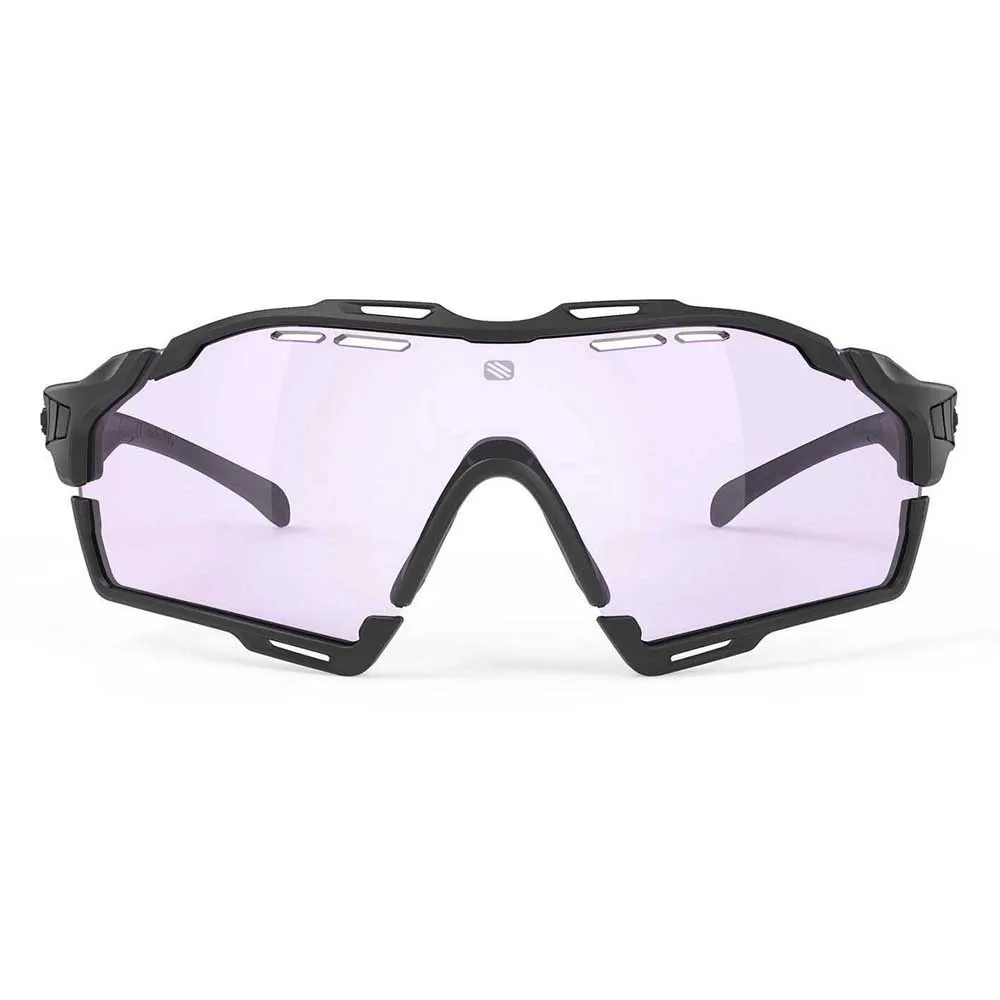 Rudy Project Cutline Impactx® Foto Kromatiske Solbriller, Black matte, Photocromic 2 Laser Purple/CAT2-3 Rudy Project Cutline Impactx® Foto Kromatiske Solbriller, Black matte, Photocromic 2 Laser Purple/CAT2-3
