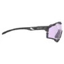 Rudy Project Cutline Impactx® Foto Kromatiske Solbriller, Black matte, Photocromic 2 Laser Purple/CAT2-3