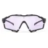 Rudy Project Cutline Impactx® Foto Kromatiske Solbriller, Black matte, Photocromic 2 Laser Purple/CAT2-3