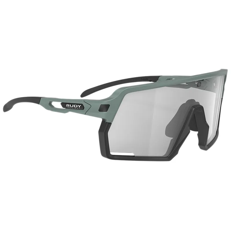 Rudy Project Kelion Foto Kromatiske Solbriller, Green sage matte, Impact Photochromic 2Laser Black/CAT1-3 Rudy Project Kelion Foto Kromatiske Solbriller, Green sage matte, Impact Photochromic 2Laser Black/CAT1-3