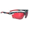 Rudy Project Propulse Sports Foto Kromatiske Solbriller, Charcoal matte multilaser red, Impactx 2 Black/CAT1-3