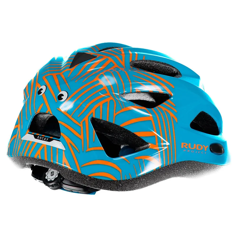 Rudy Project Rocky Mtb-hjelm, Blue / orange shiny