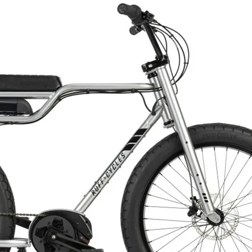 Ruff Cycles Biggie E1079 Bosch Elektrisk Sykkel, Delirium silver, One Size, 300Wh, Elsykkel