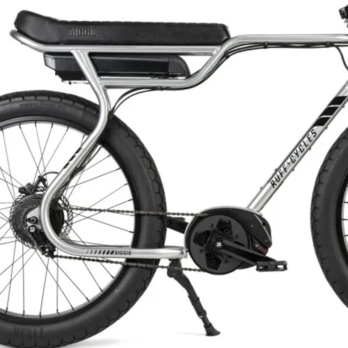 Ruff Cycles Biggie E1079 Bosch Elektrisk Sykkel, Delirium silver, One Size, 300Wh, Elsykkel