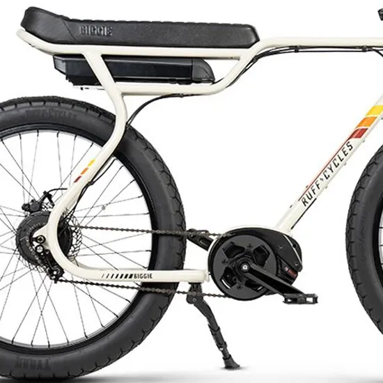 Ruff Cycles Biggie E1080 Bosch Elektrisk Sykkel, Sand, One Size, 300Wh, Elsykkel