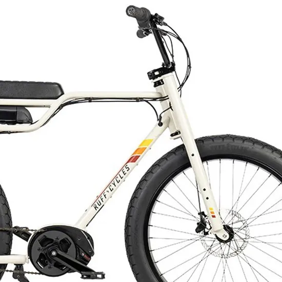 Ruff Cycles Biggie E1080 Bosch Elektrisk Sykkel, Sand, One Size, 300Wh, Elsykkel