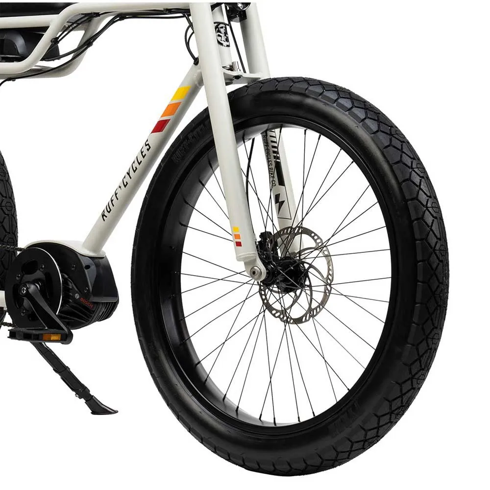 Ruff Cycles Biggie Elektrisk Sykkel, White, One Size, 300Wh, Elsykkel