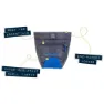 Ruffwear Treat Trader™ Godbitpose, Blue pool, One Size