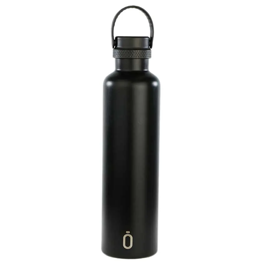 Runbott 1l Rmcf+escudo Termosflaske, Black, One Size