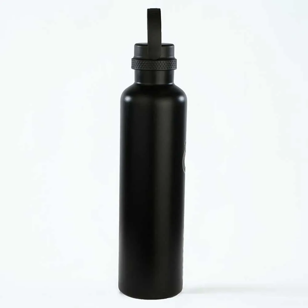 Runbott 1l Rmcf+escudo Termosflaske, Black, One Size