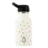 Runbott Confeti Estrellas Sport Cap 350 Ml Termosflaske, Cream, One Size
