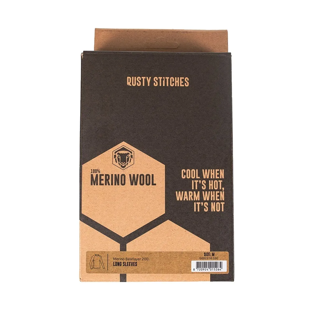 Rusty Stitches 200 Langarmet Baselag