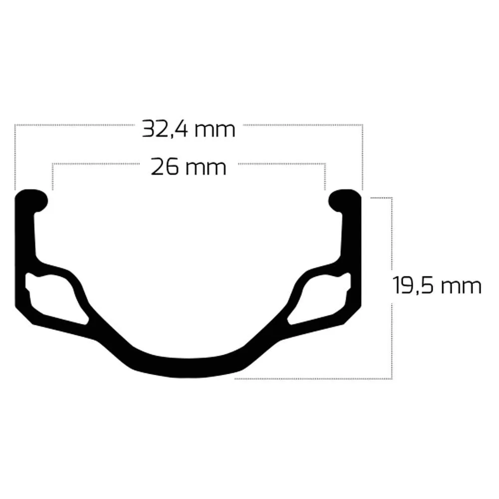 Ryde Hl32 2.00 Mm Disc Felg
