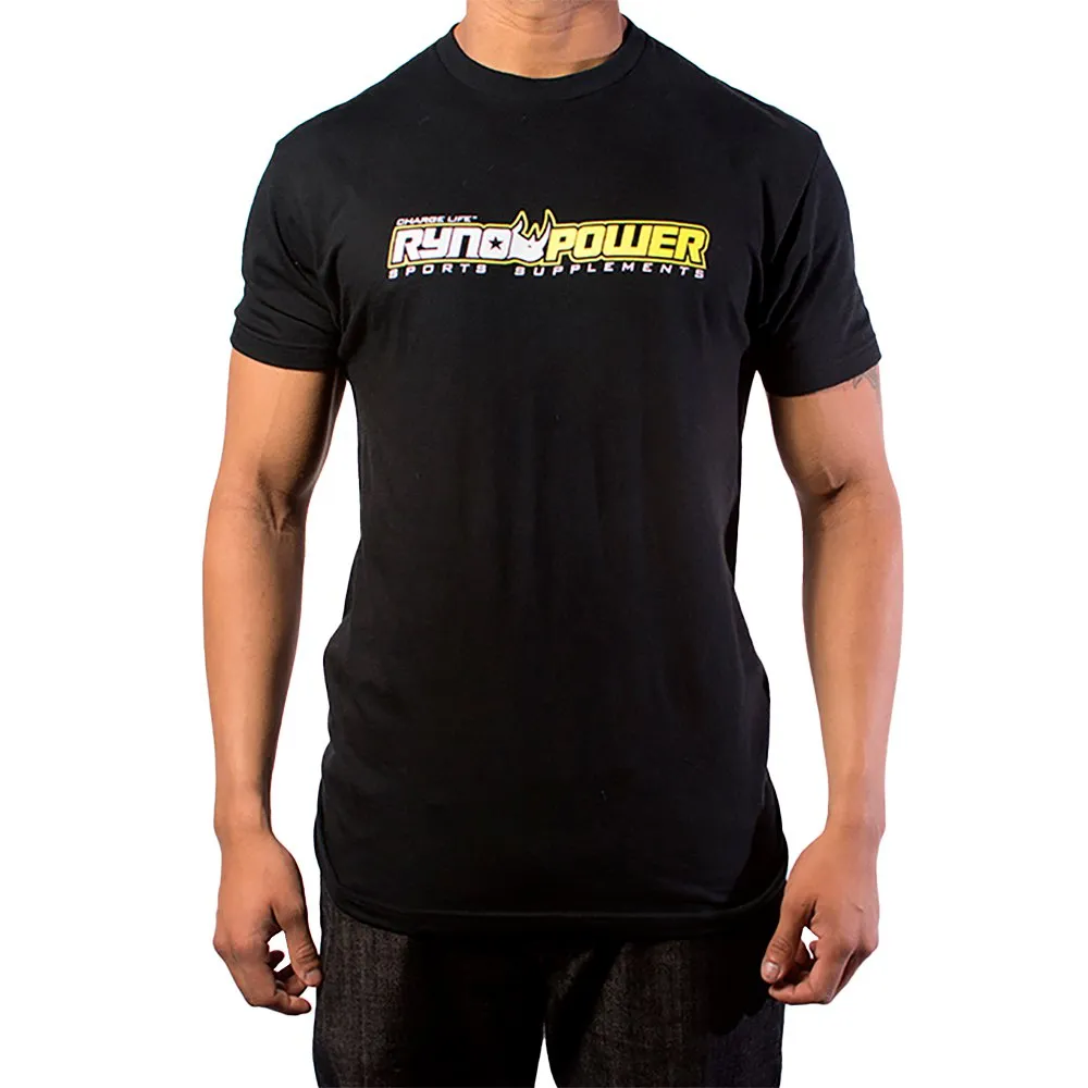 Ryno Power Logo Kortarmet T-skjorte