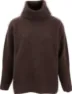 Sätila Women's Sandby Polo Sweater, Brown melange