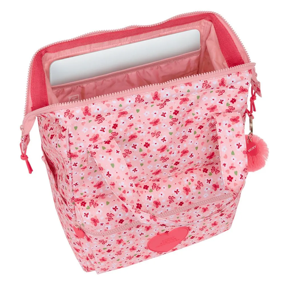 Safta 13´´ With Handles Vmb In Bloom Ryggsekk, Multicolor Safta 13´´ With Handles Vmb In Bloom Ryggsekk, Multicolor