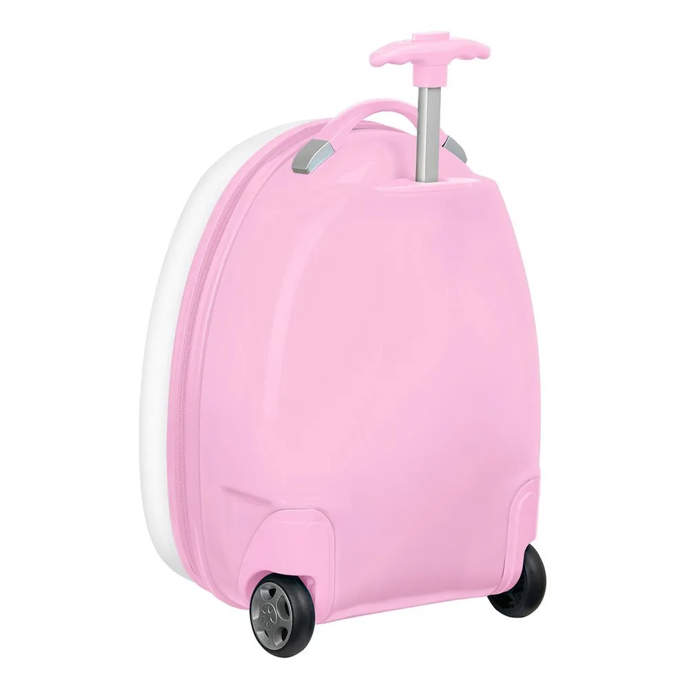 Safta 16´´ Peppa Pig Ice Cream Ryggsekk Med Hjul, Multicolor