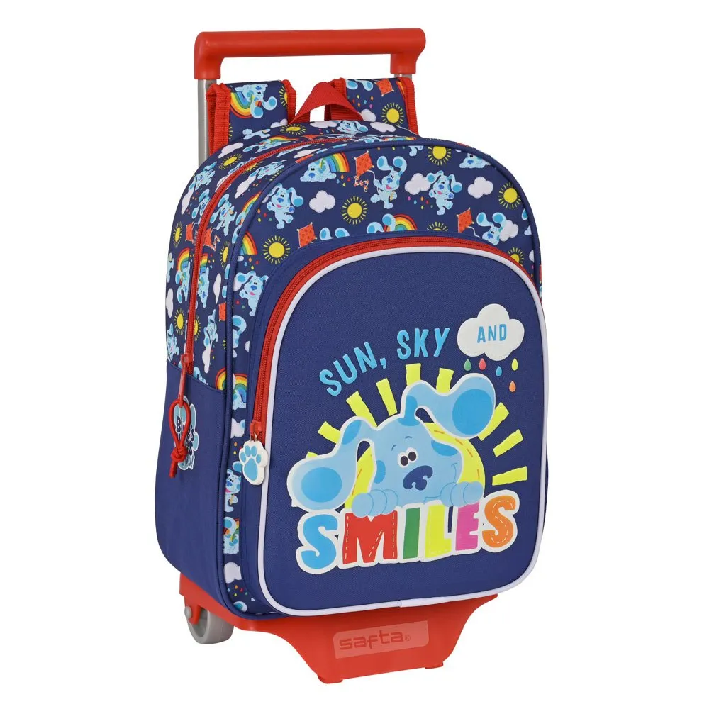 Safta 185 705 Blues Clue Ryggsekk Med Hjul, Multicolor