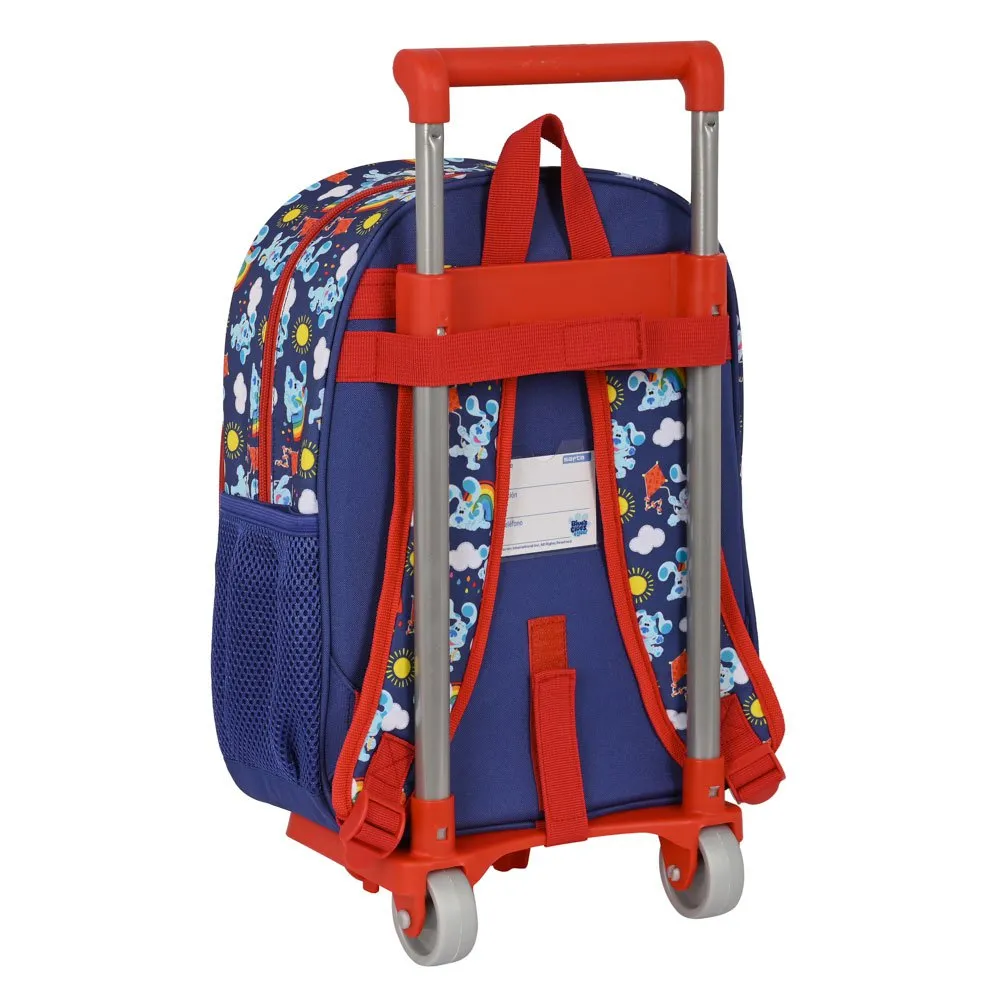 Safta 185 705 Blues Clue Ryggsekk Med Hjul, Multicolor