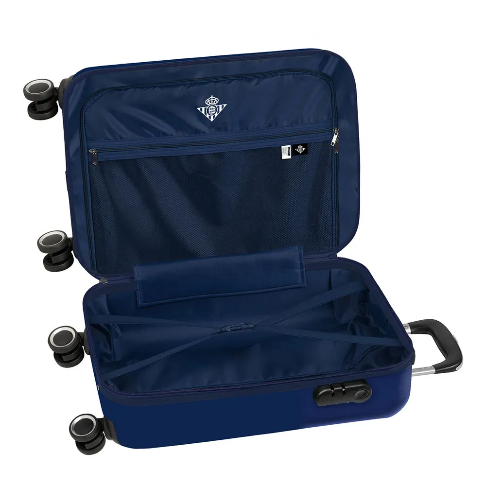Safta 20´´ Twin Wheels Real Betis Balompie Trillekoffert, Multicolor