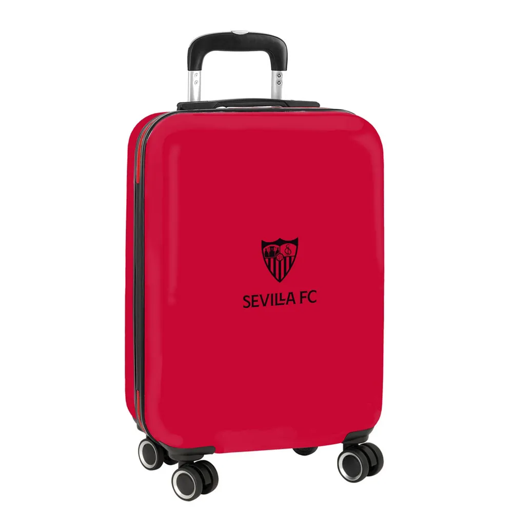 Safta 20´´ Twin Wheels Sevilla Fc Trillekoffert, Multicolor