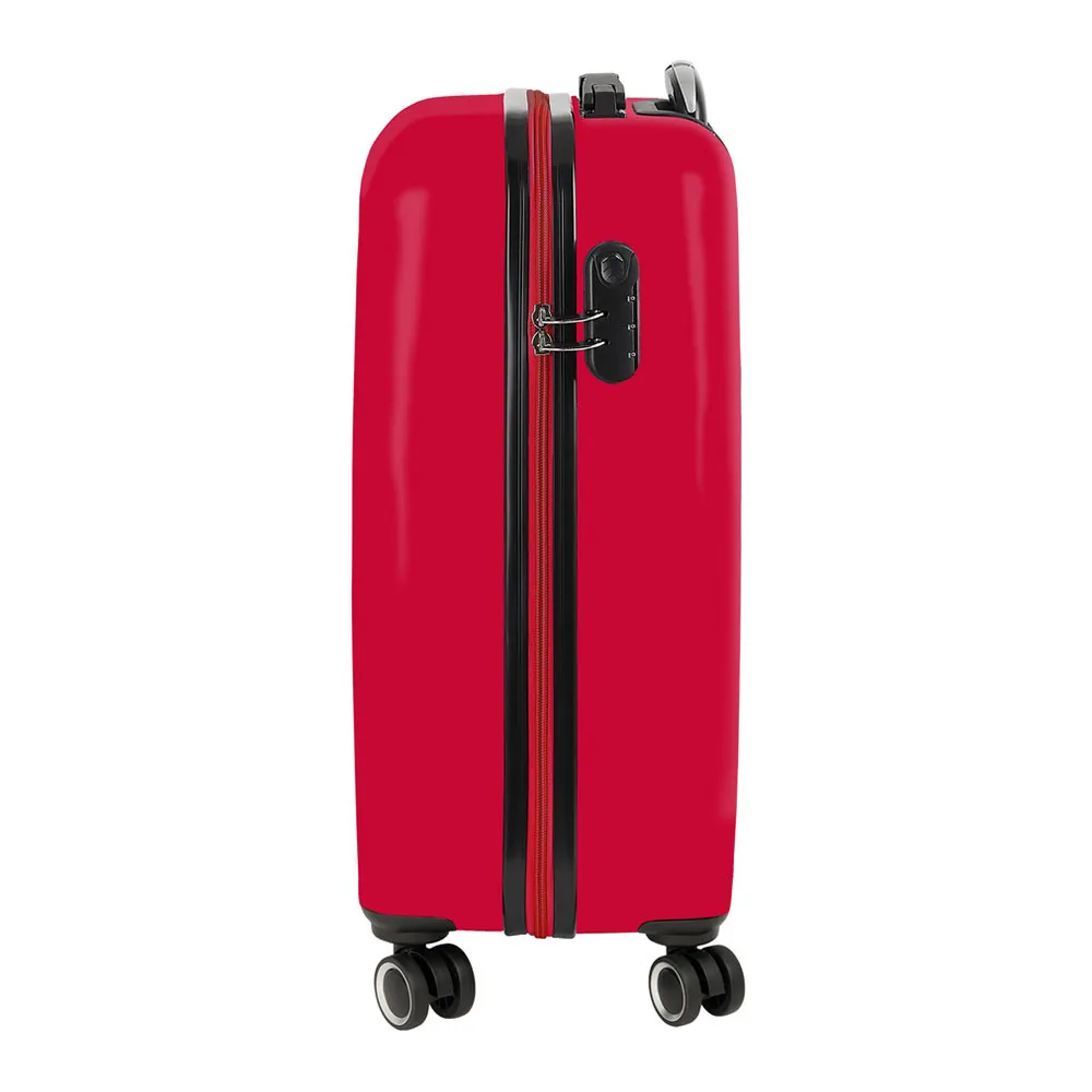 Safta 20´´ Twin Wheels Sevilla Fc Trillekoffert, Multicolor