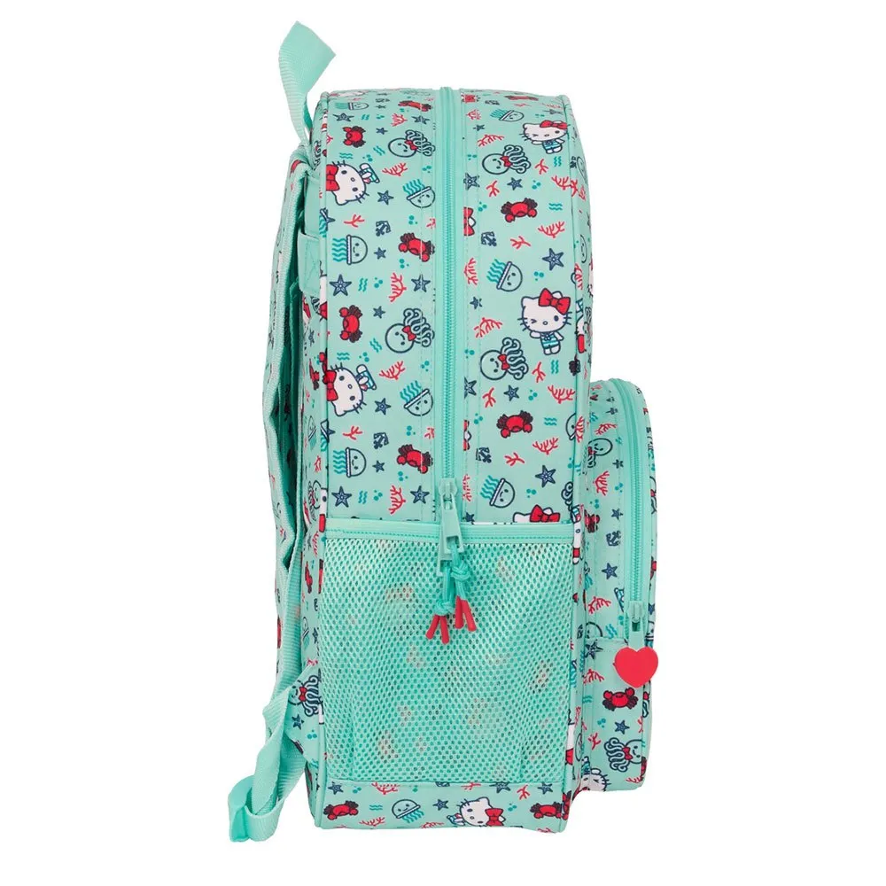 Safta 42 Cm Hello Kitty Sea Lovers Ryggsekk, Multicolor Safta 42 Cm Hello Kitty Sea Lovers Ryggsekk, Multicolor